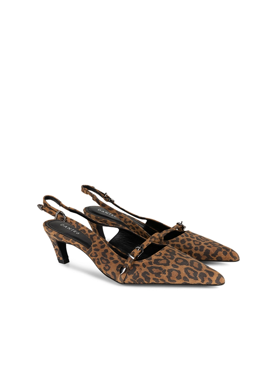 Dante 6 Leopard Slingbacks Multicolour