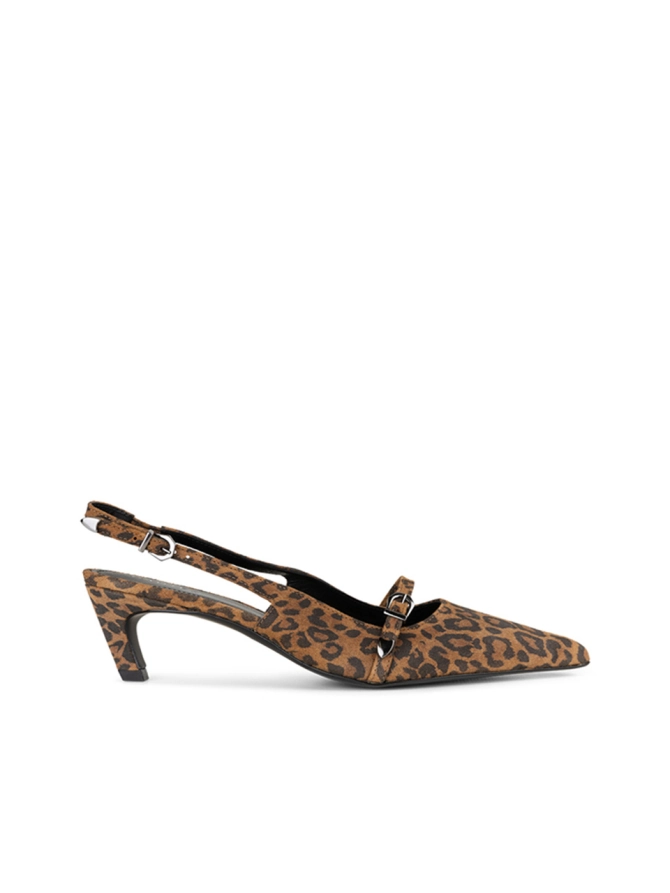 dante 6 Leopard slingbacks Multicolour