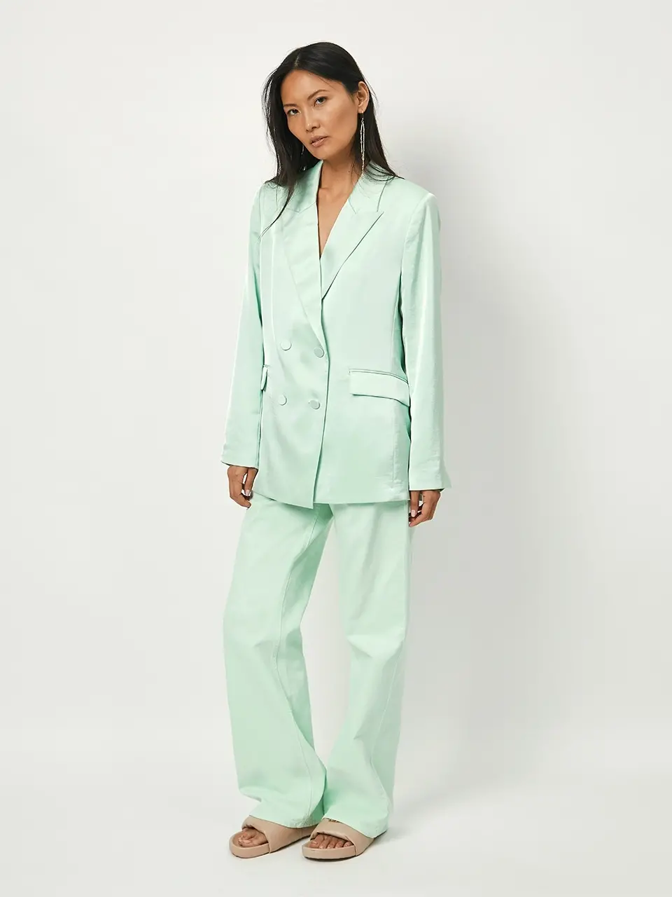 Dante 6 Leren Sandalen Beige