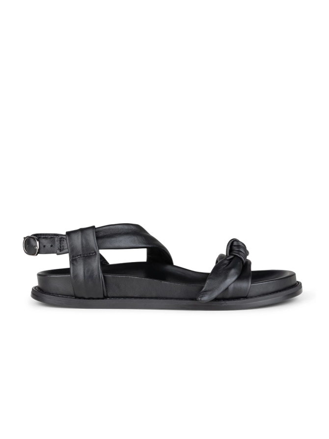 dante 6 Leren sandalen Zwart