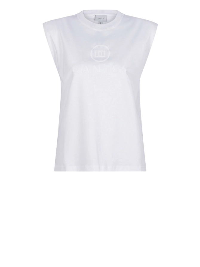 dante 6 Logo T-shirt Wit