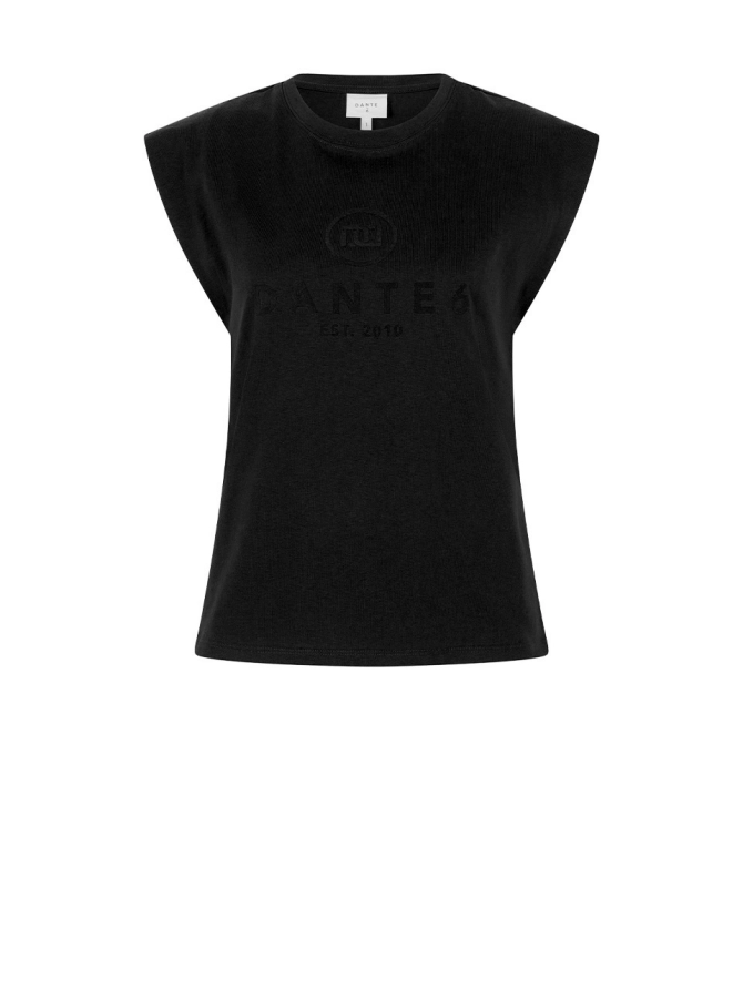 dante 6 Logo T-shirt Zwart