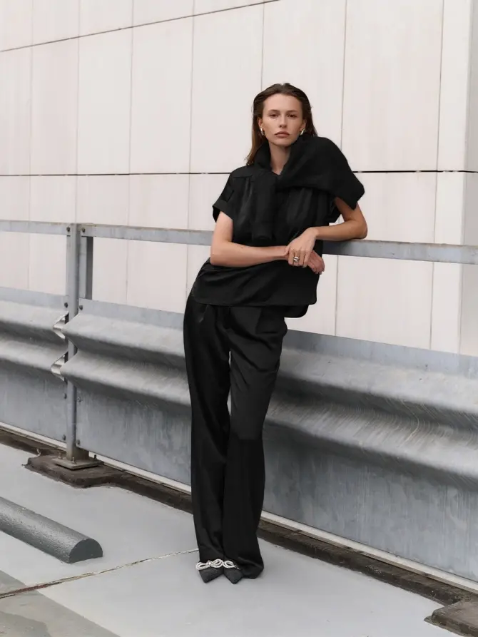 Dante 6 Loose Fit Shirt Zwart