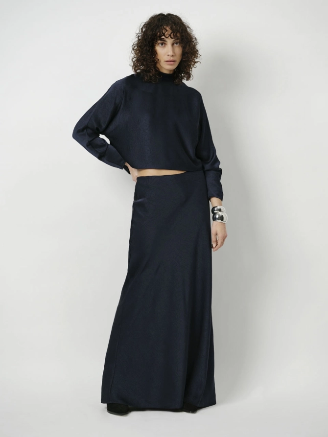 Dante 6 Maxi Rok Donkerblauw