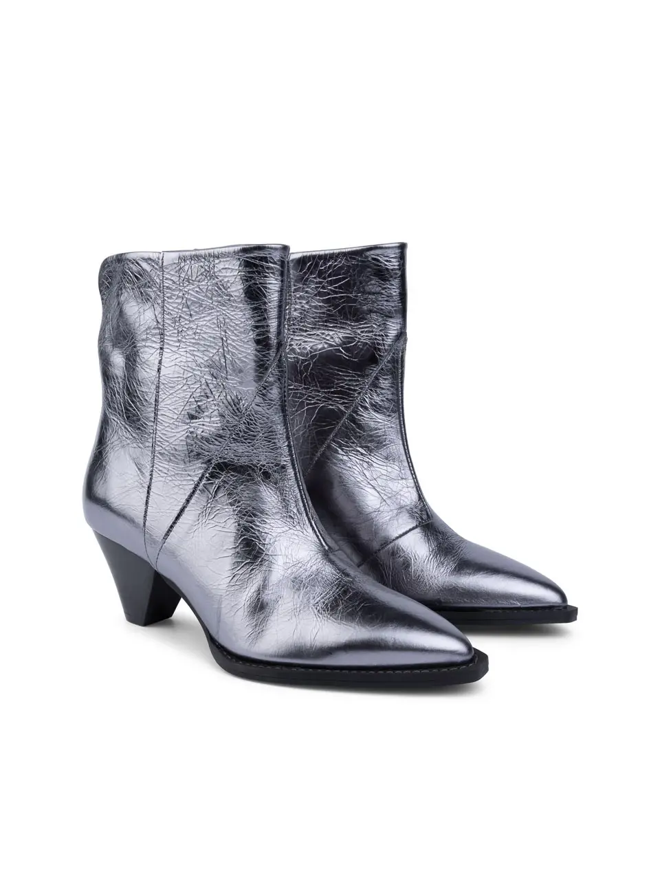 Dante 6 Metallic Enkellaarsjes Lila