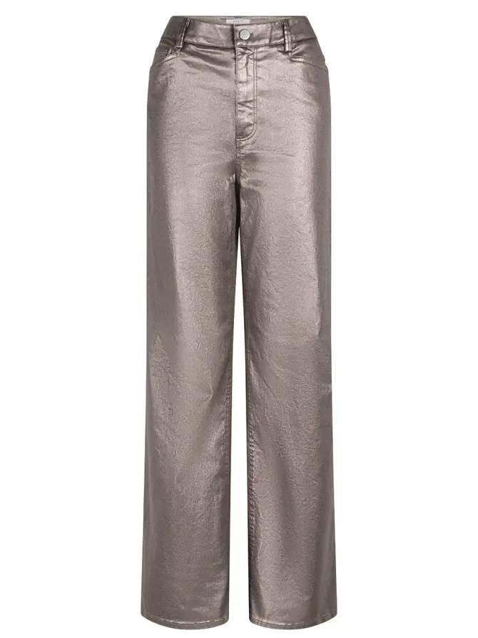 dante 6 Metallic stretch jeans Taupe
