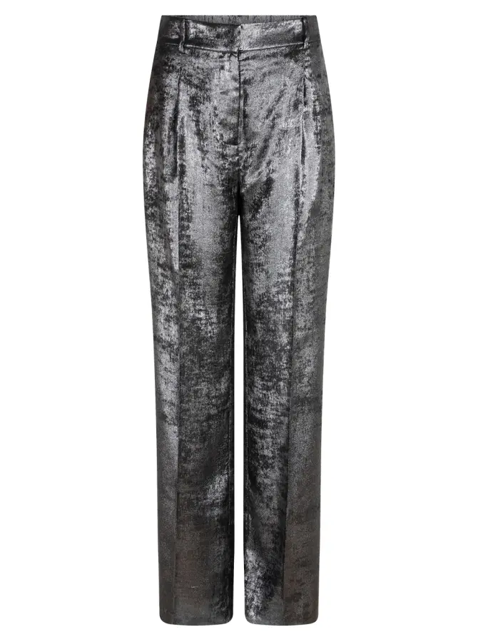 dante 6 Metallic wijde broek Metallic Grijs