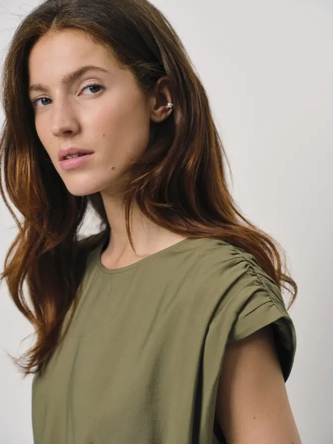 Dante 6 Mini-jurk Met Ceintuur Groen