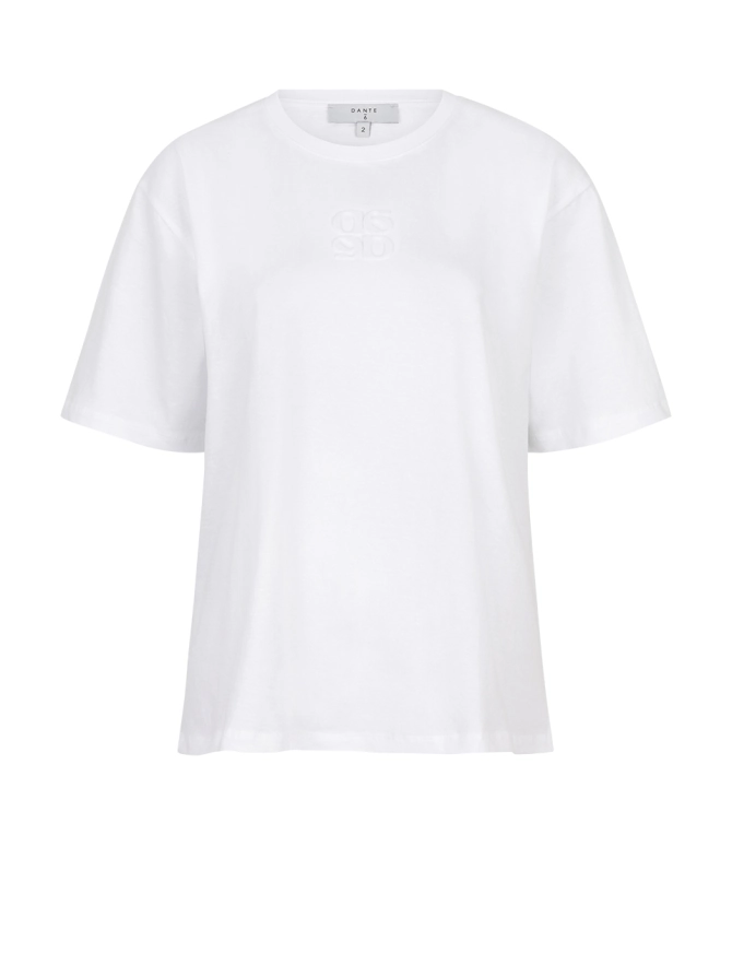 dante 6 Monogram logo T-shirt Wit
