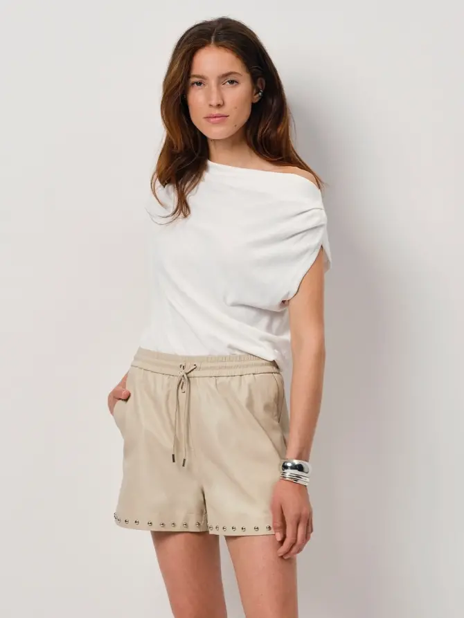 dante 6 Off-shoulder top Creme