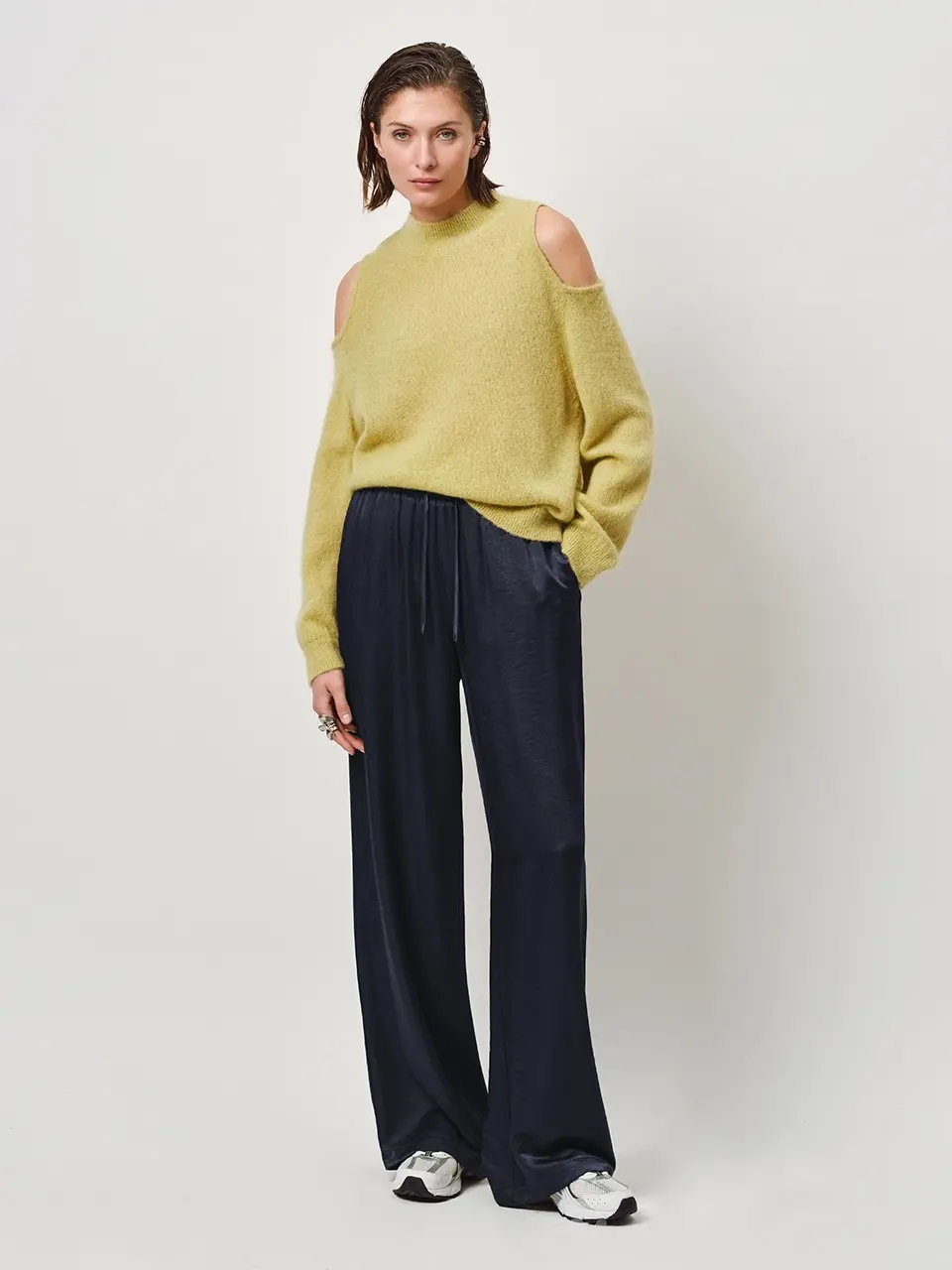 Dante 6 Open-schouder Trui Groen