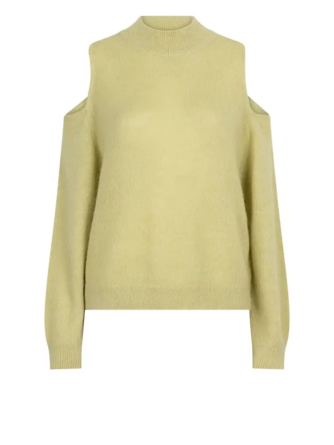 dante 6 Open-schouder trui Groen