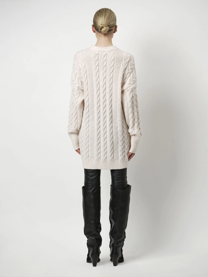 Dante 6 Oversized Parel Trui Creme