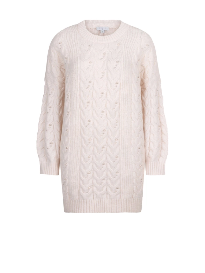 dante 6 Oversized parel trui Creme