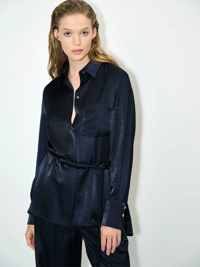 Dante 6 Oversized Shirt Blauw