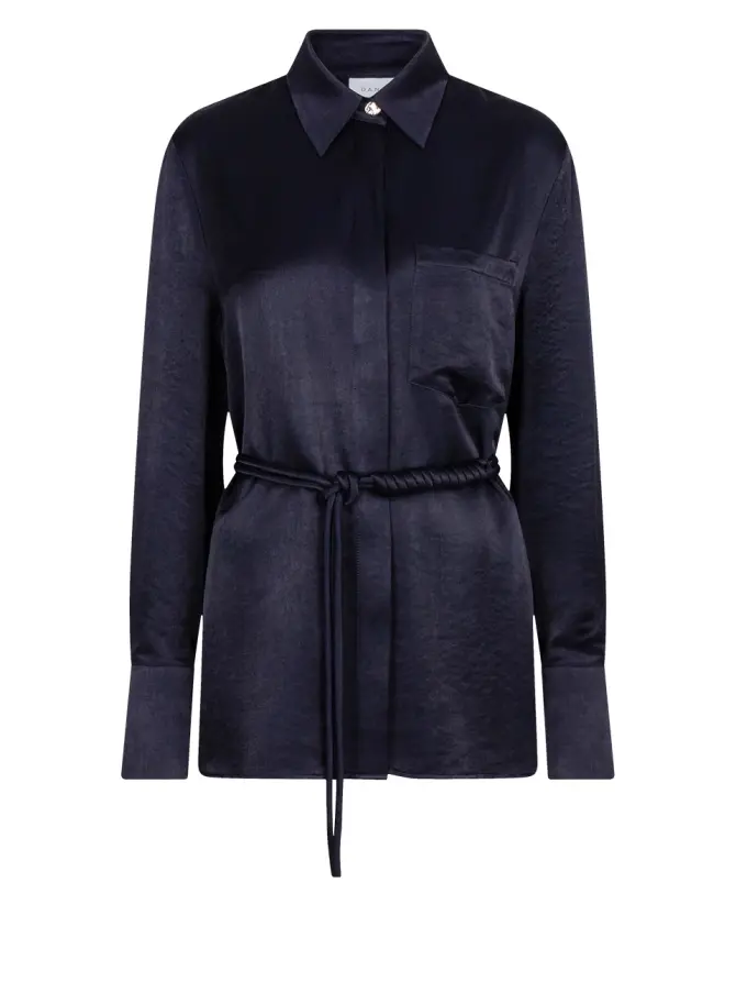 dante 6 Oversized shirt Blauw