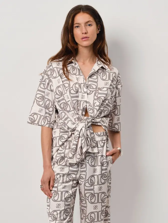 Dante 6 Oversized Shirt Creme