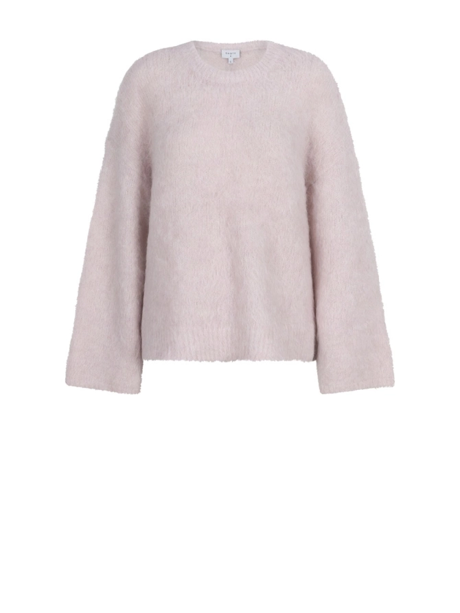 dante 6 Oversized trui Lichtroze