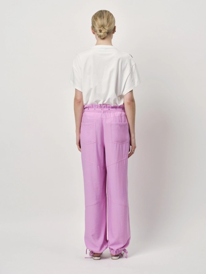 Dante 6 Pailletten Franje T-shirt Wit