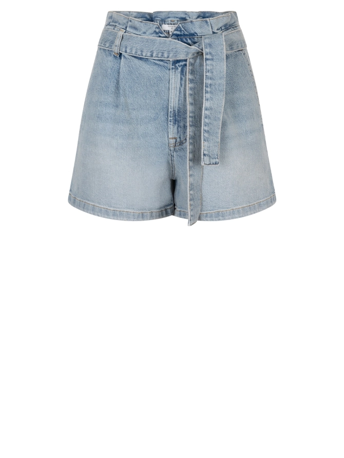 dante 6 Paperbag denim short Worn blue