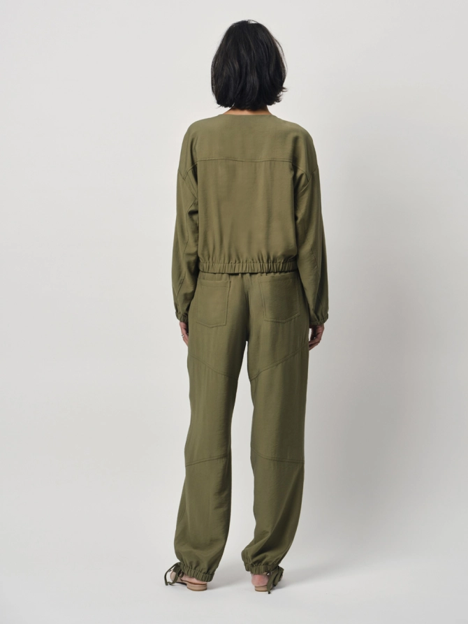 Dante 6 Paperbag Pantalon Groen