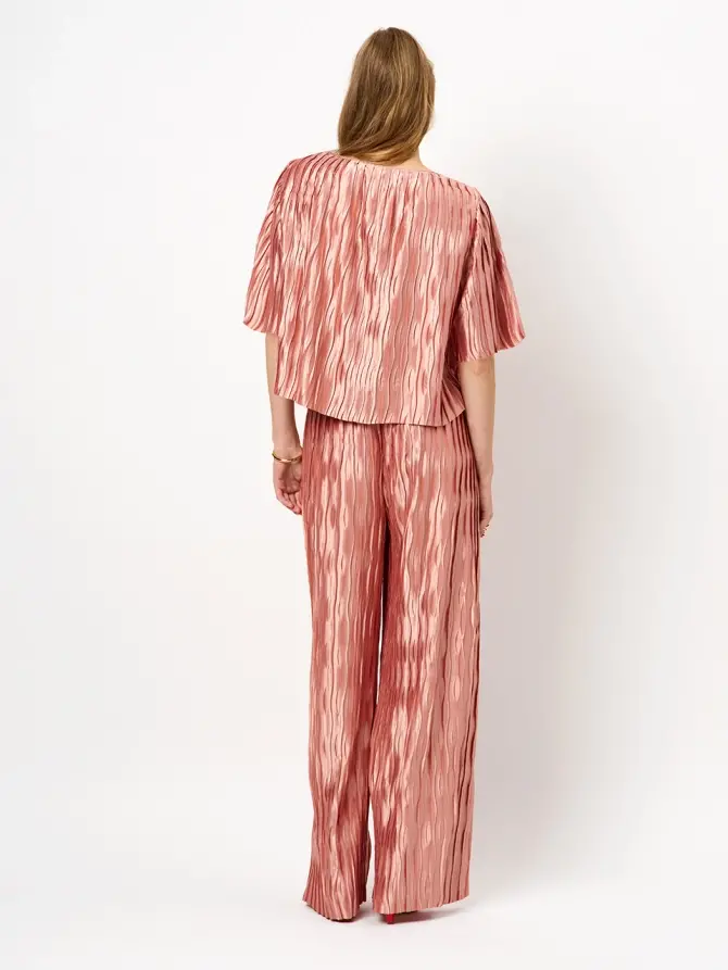 Dante 6 Plissé Broek Roze