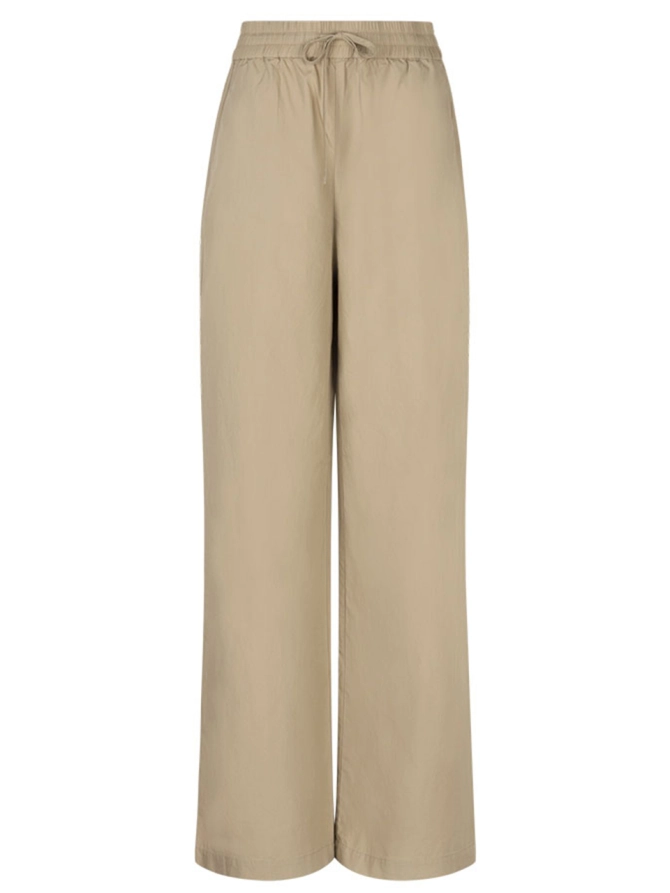 dante 6 Poplin broek Khaki cream