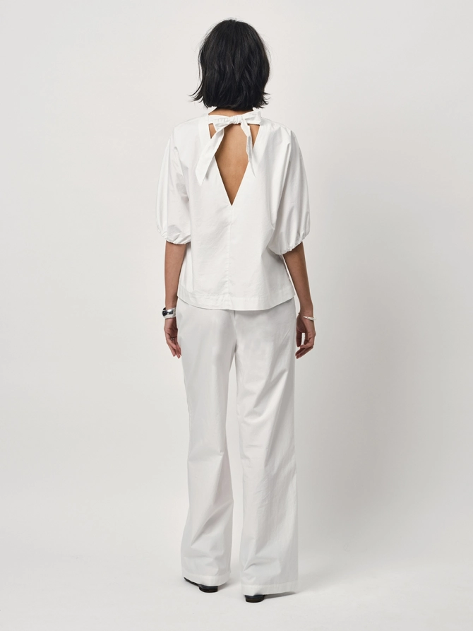 Dante 6 Poplin Broek Wit