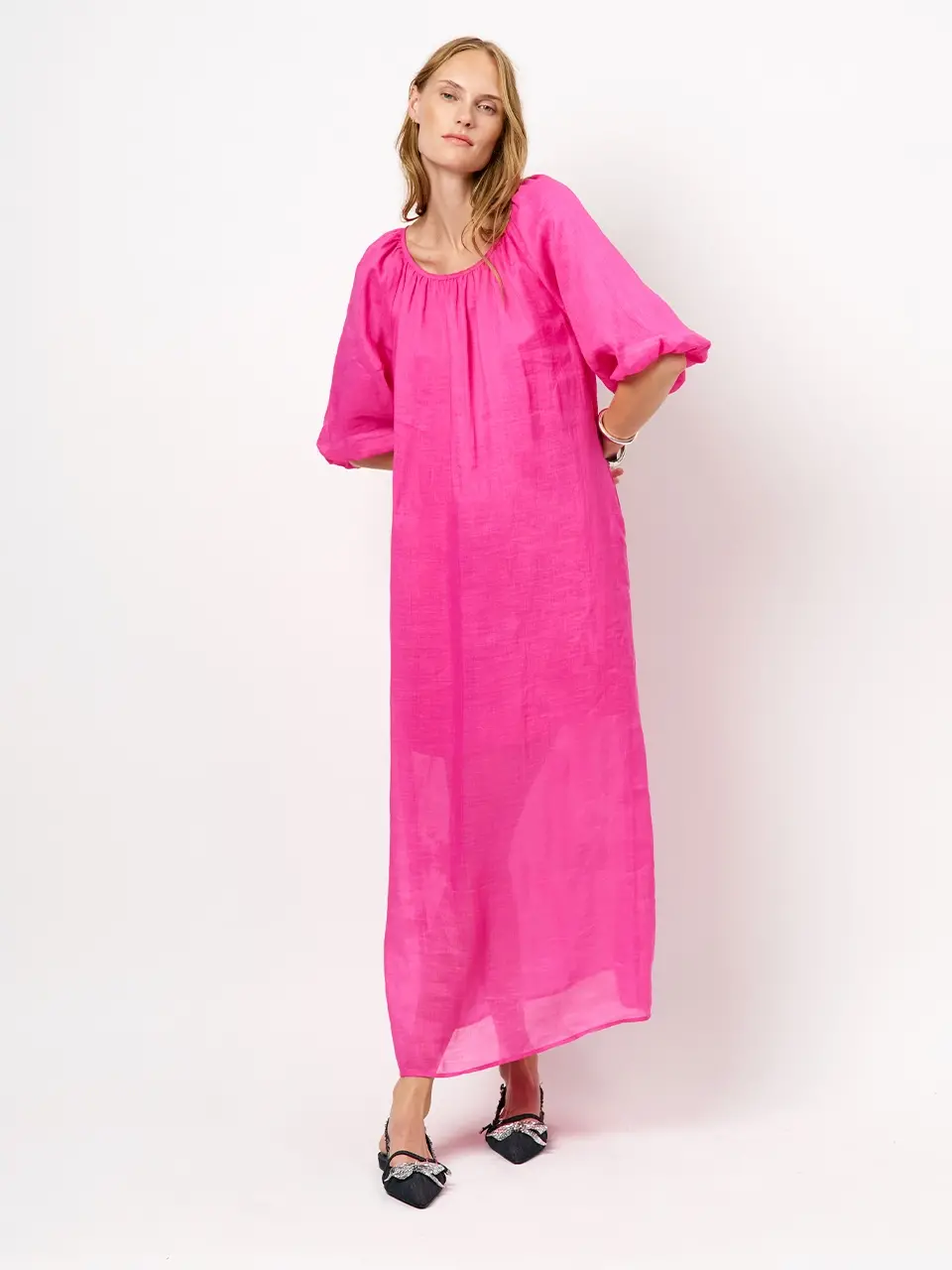 Dante 6 Ramie Maxi-jurk Roze