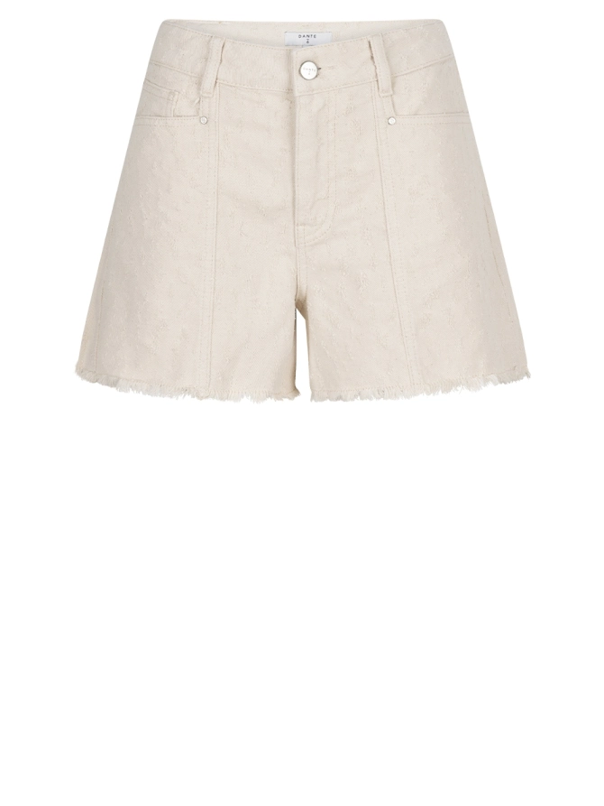 dante 6 Raw denim short Creme