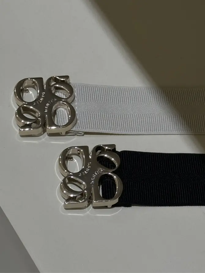 Dante 6 Riem Van Elastiek Creme