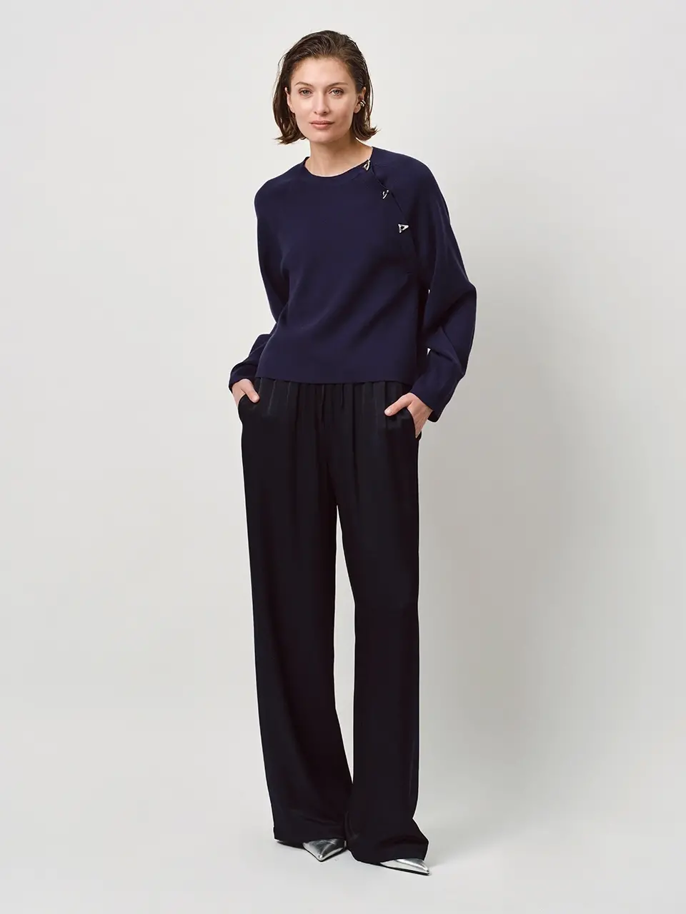 Dante 6 Ronde Hals Trui Blauw