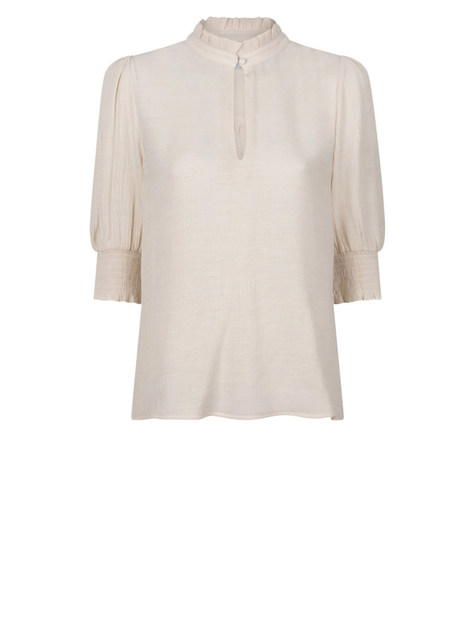 dante 6 Ruffle top Creme