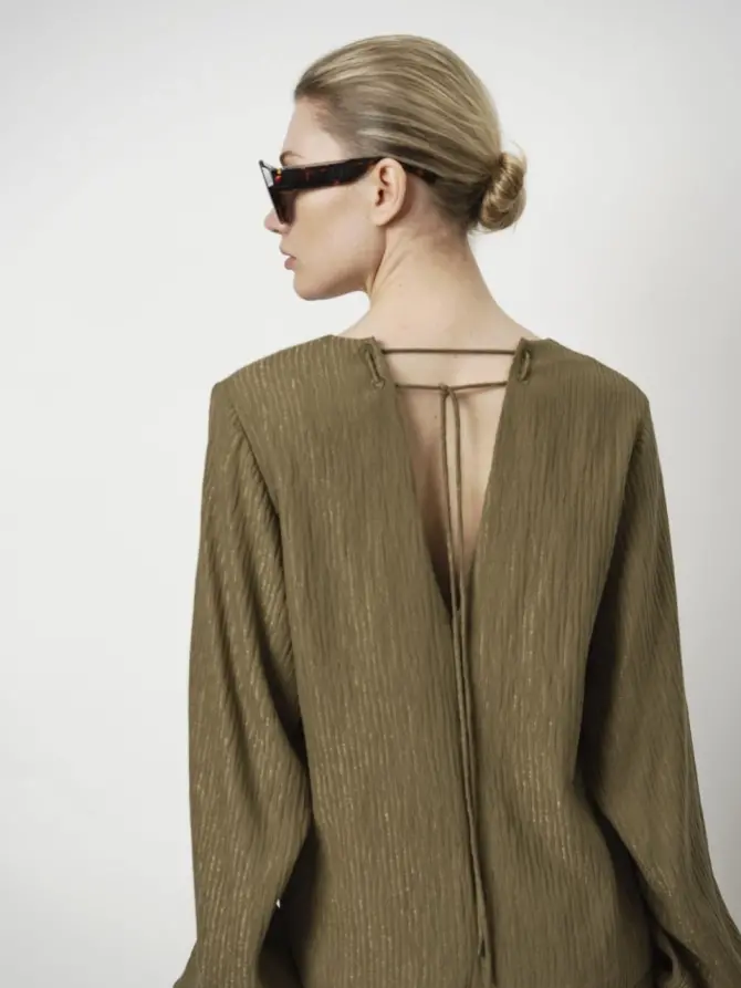 Dante 6 Ruimvallende Wijde Top Groen