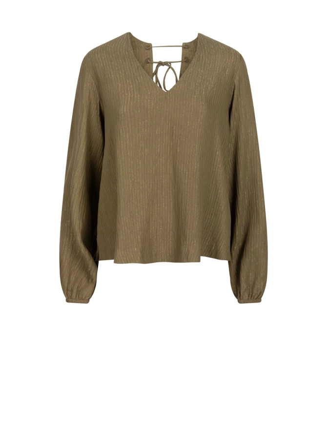 dante 6 Ruimvallende wijde top Groen