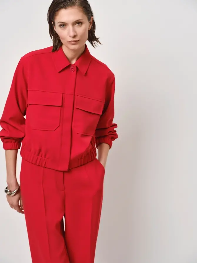 Dante 6 Straight Leg Broek Rood