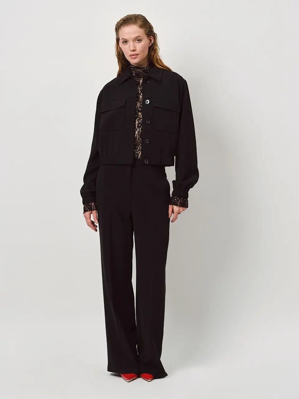 Dante 6 Straight Leg Broek Zwart