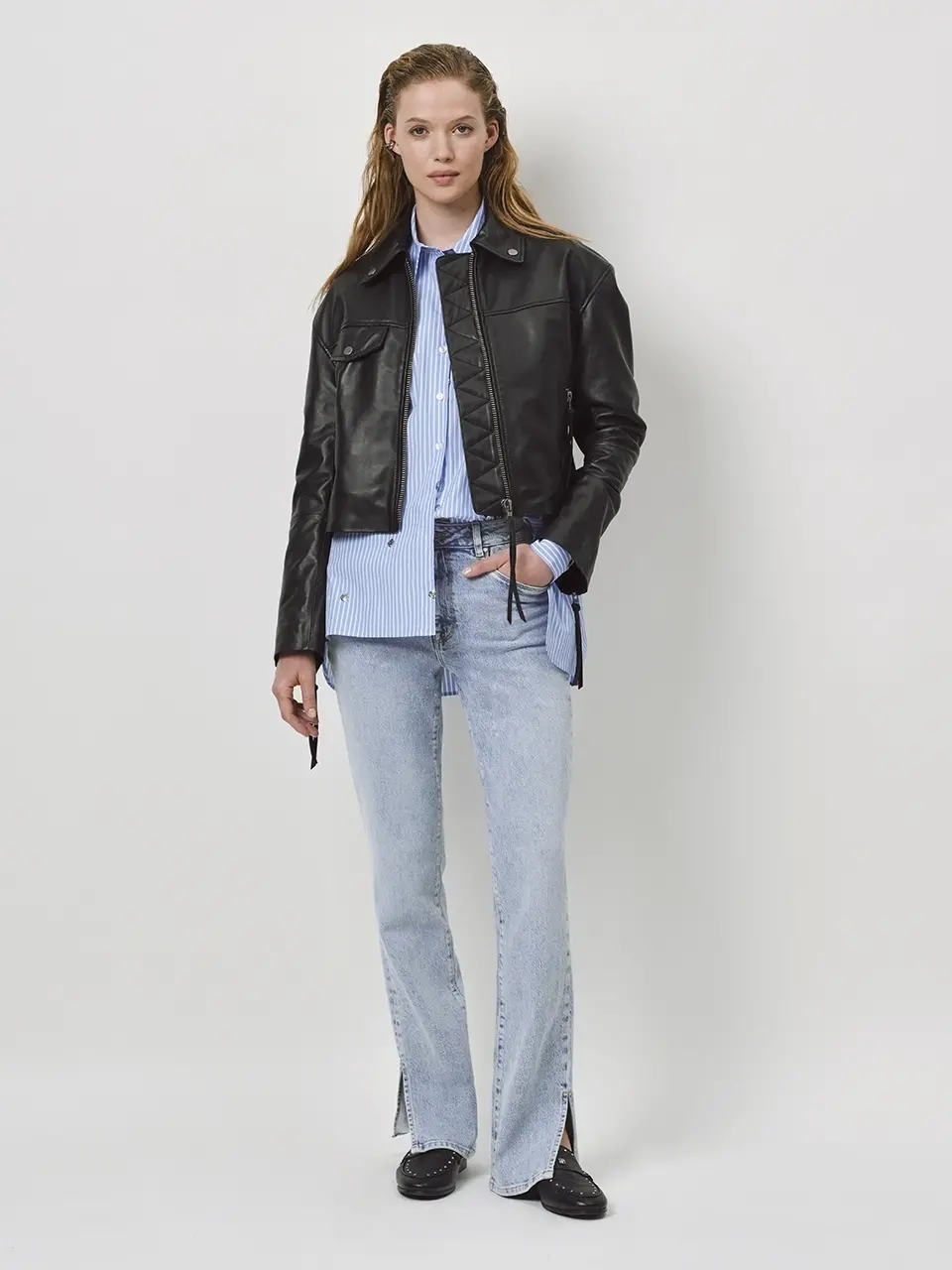 Dante 6 Straight Leg Jeans Blauw