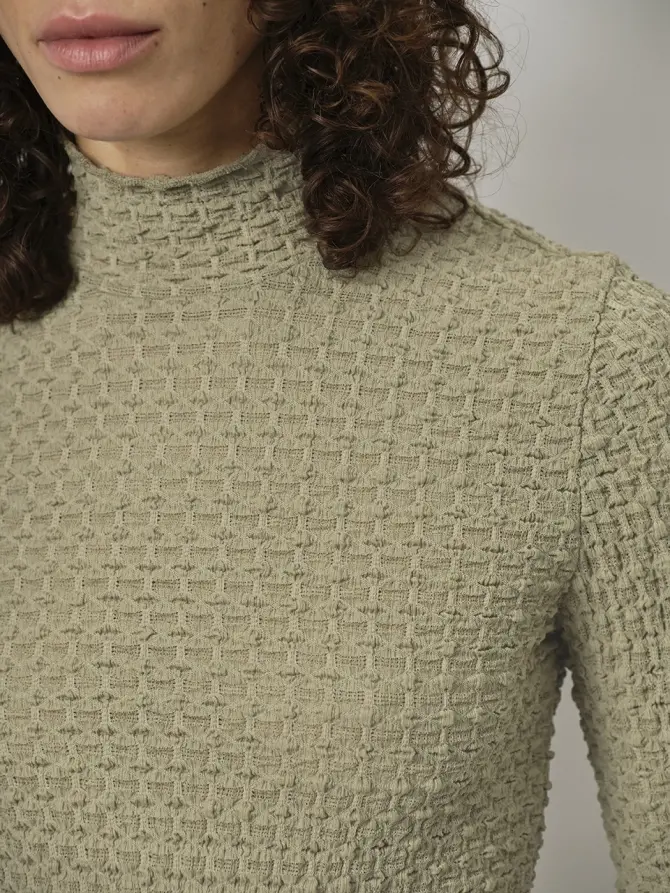 Dante 6 Stretch Jacquard Jersey Lichtgroen