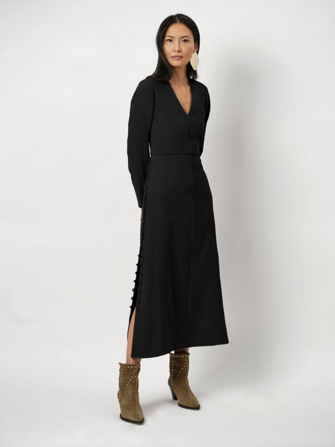 Dante 6 Suede Enkellaarsjes Donkergroen