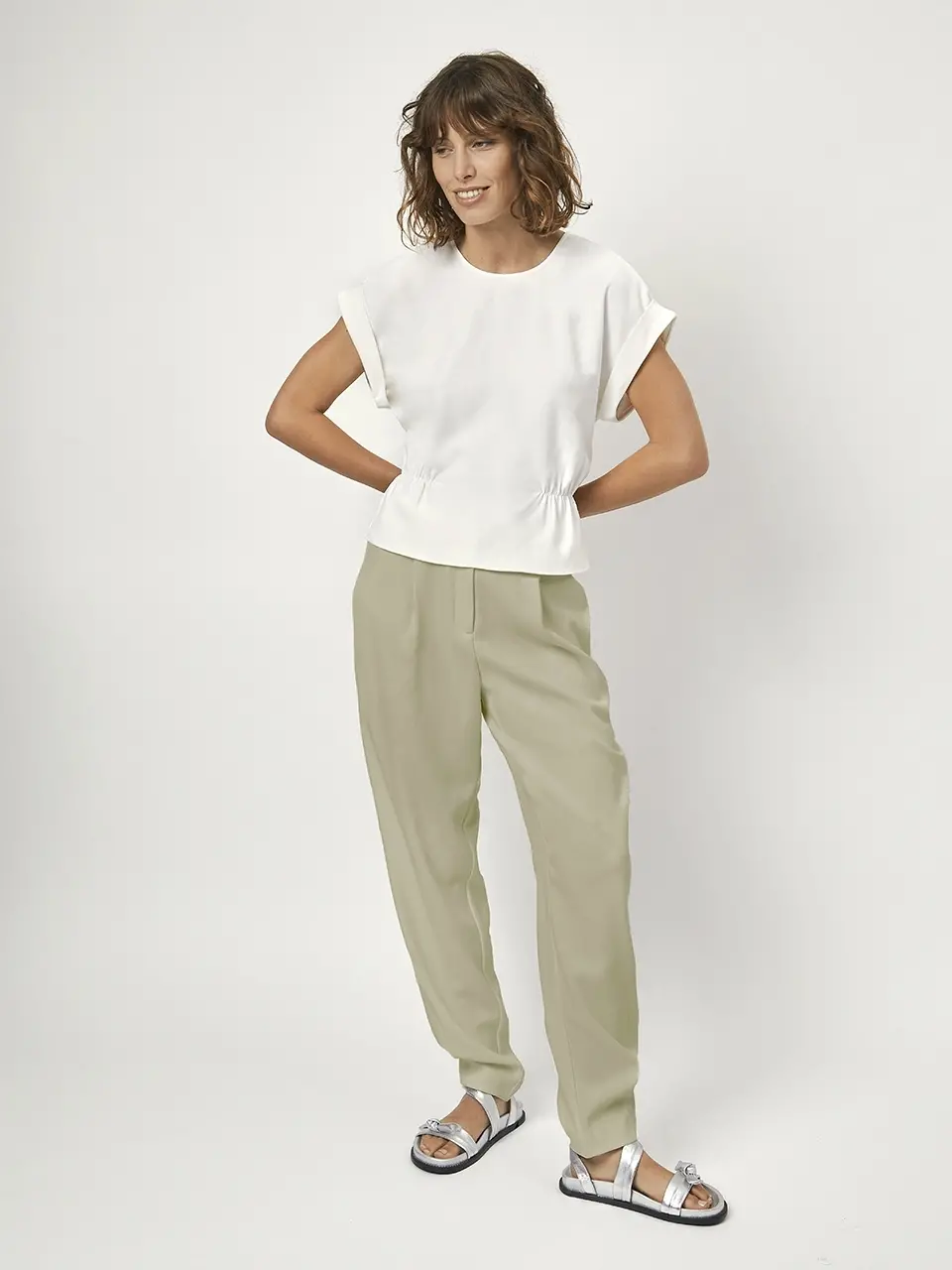 Dante 6 Tapered Fit Broek Lichtgroen