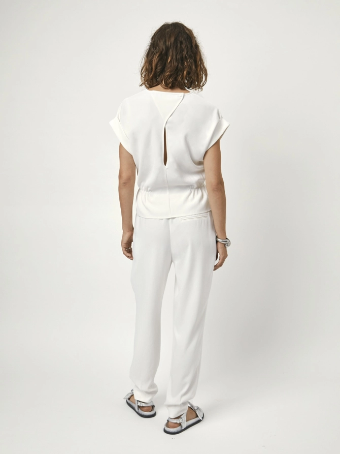 Dante 6 Tapered Fit Broek Wit