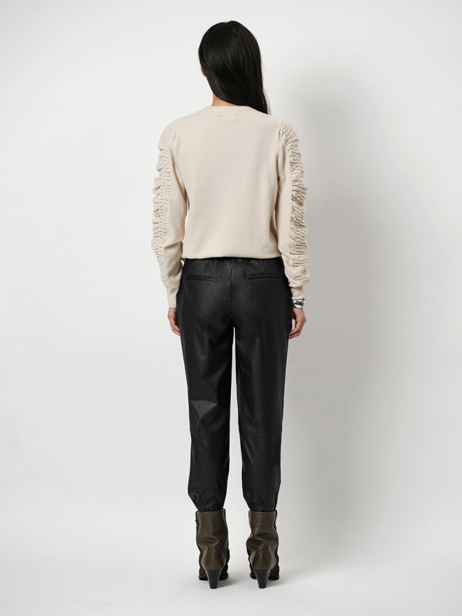 Dante 6 Trui Met Mouwdetails Creme