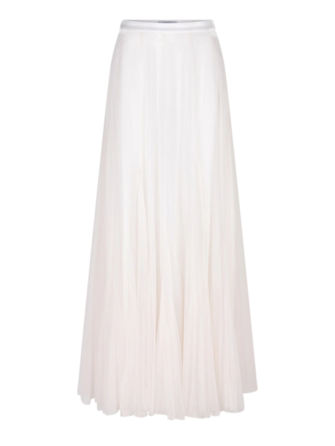 dante 6 Tule maxi-rok Creme
