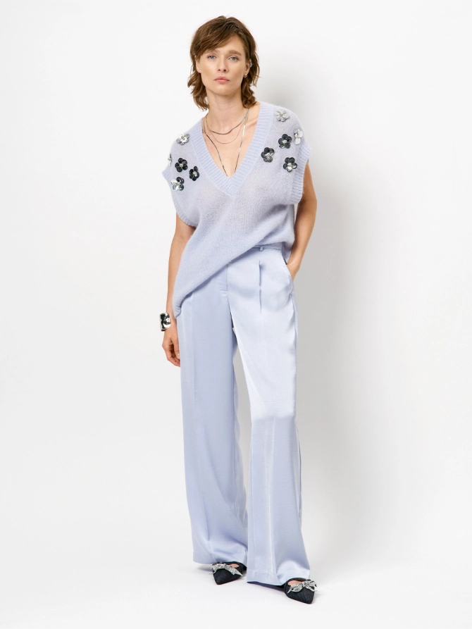 dante 6 V-hals spencer Blauw