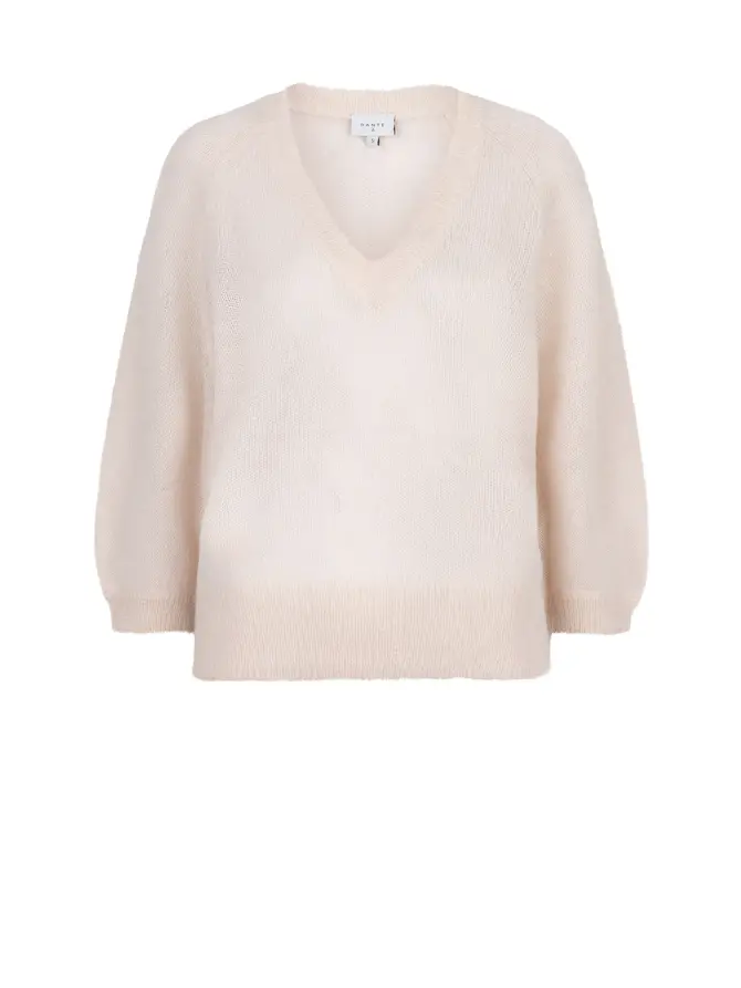 dante 6 V-hals trui Roze