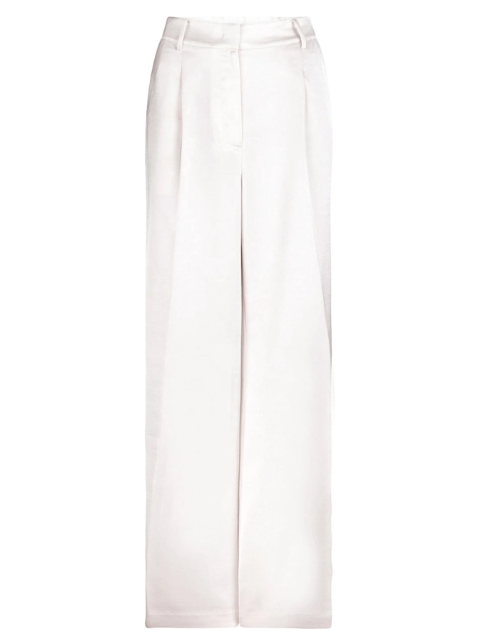 dante 6 Wide leg broek Creme