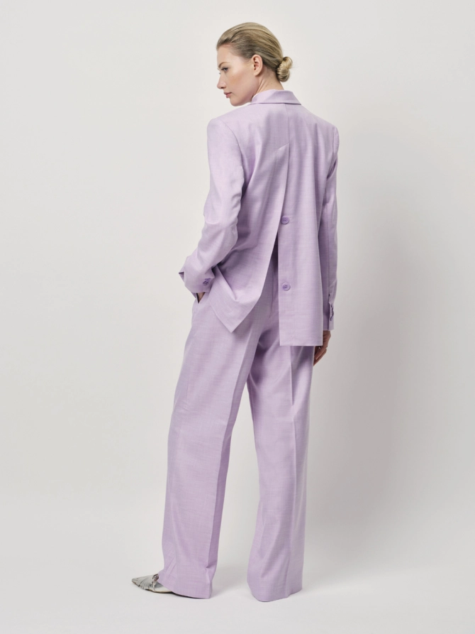 Dante 6 Wide Leg Broek Lila