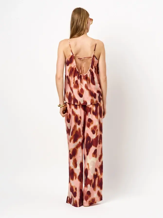 Dante 6 Wide Leg Broek Multicolour