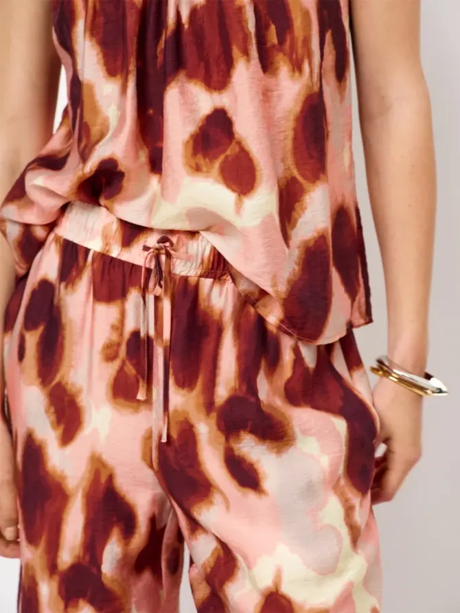 Dante 6 Wide Leg Broek Multicolour